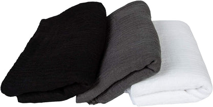 Chalier Hijab Scarfs Shawl Set for Women, Fashion Soft Scarves Lightweight Head Scarf for All Season(Grey) Apparel & Accessories > Clothing Accessories > Scarves & Shawls Chalier   