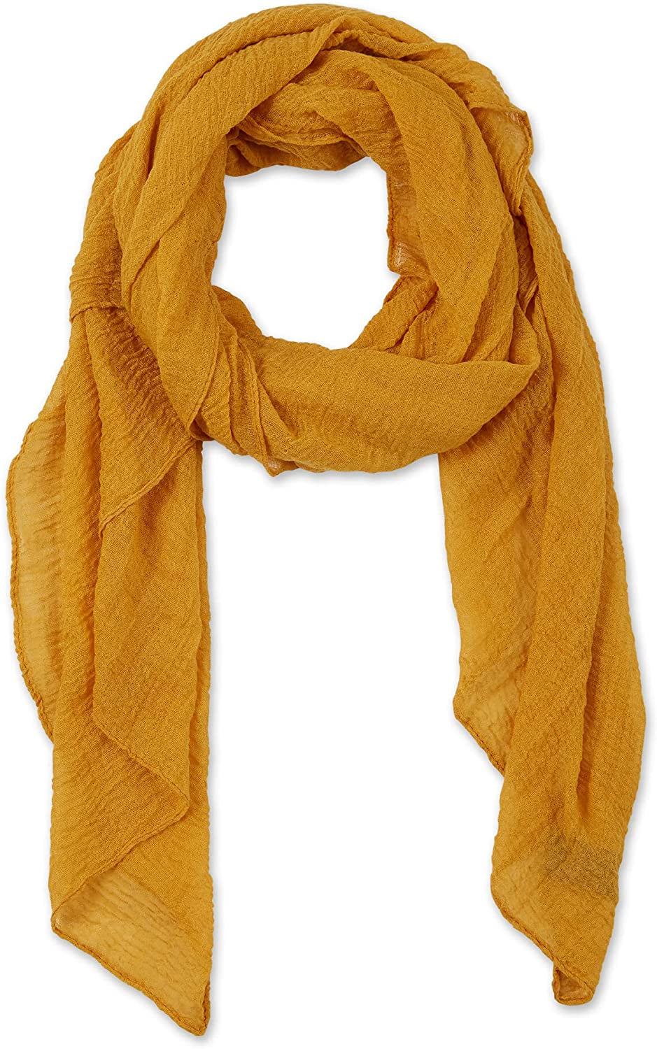 Hadley Wren Women'S Lightweight Summer Insect Shield Scarf Apparel & Accessories > Clothing Accessories > Scarves & Shawls Hadley Wren Honey Gold  