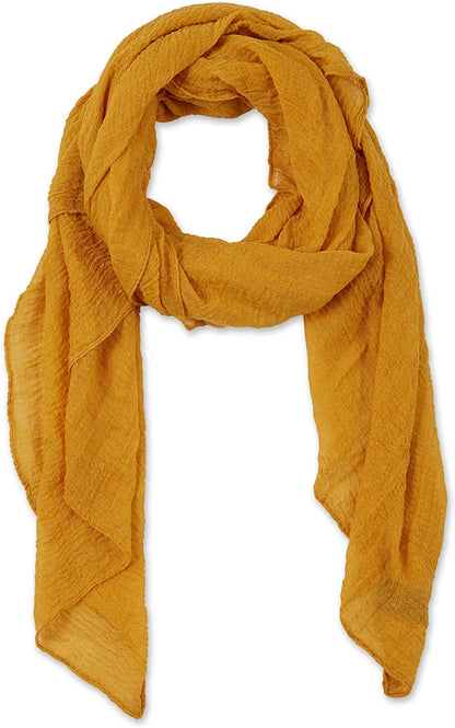 Hadley Wren Women'S Lightweight Summer Insect Shield Scarf Apparel & Accessories > Clothing Accessories > Scarves & Shawls Hadley Wren Honey Gold  