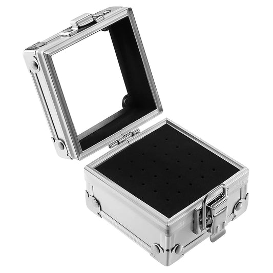 FRCOLOR Nail Drill Grinding Bit Holder Box Nails Drill Bits Storage Box Nail Polishing Heads Display Case Nail Tools Organizers Container Health & Beauty > Personal Care > Cosmetics > Cosmetic Tools > Nail Tools FRCOLOR   