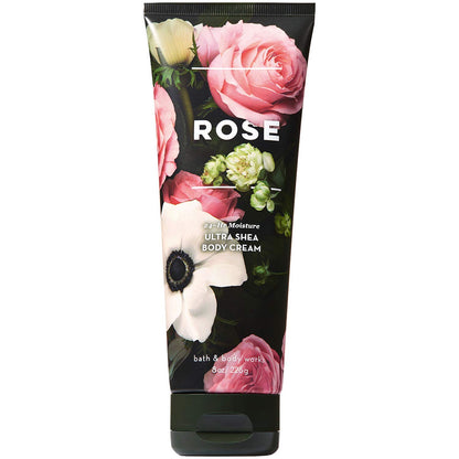 Bath and Body Works Rose Ultra Shea Body Cream 8 Ounce Medern Delicate Health & Beauty > Personal Care > Cosmetics > Bath & Body Bath & Body Works   