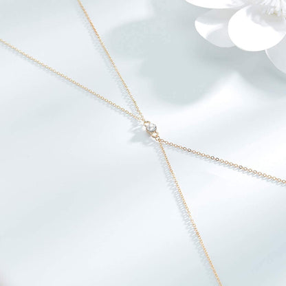 Tgirls Dainty Crystal Bikini Body Chain Bra Gold Body Jewelry for Women and Girls Apparel & Accessories > Jewelry > Body Jewelry Tgirls   