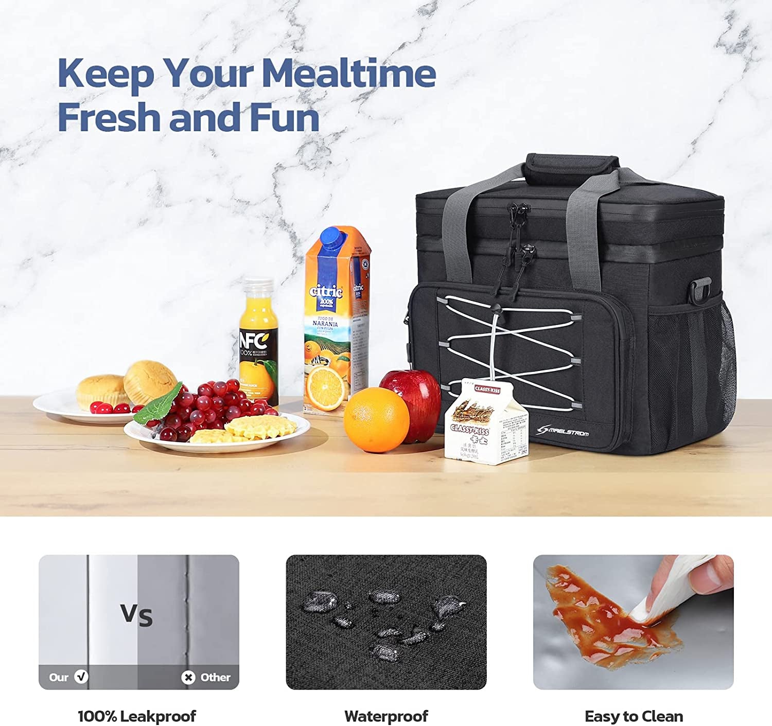 Maelstrom Soft Cooler Bag,Collapsible Soft Sided Cooler,30/60/75 Cans Beach Cooler,Ice Chest,Large Leakproof Camping Cooler,Portable Travel Cooler for Grocery Shopping,Camping,Kayaking,Road Trips Apparel & Accessories > Jewelry > Anklets Maelstrom   
