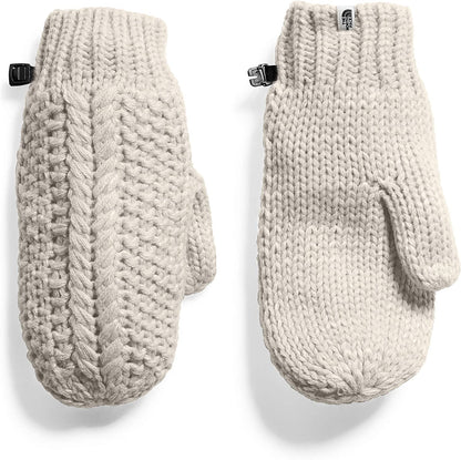 The North Face Women'S Cable Minna Mitt - Vintage White - XSS Apparel & Accessories > Clothing Accessories > Gloves & Mittens THE NORTH FACE   