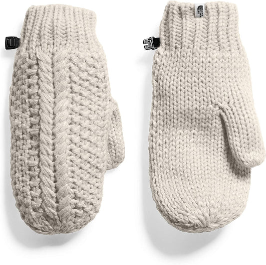 The North Face Women'S Cable Minna Mitt - Vintage White - XSS Apparel & Accessories > Clothing Accessories > Gloves & Mittens THE NORTH FACE   