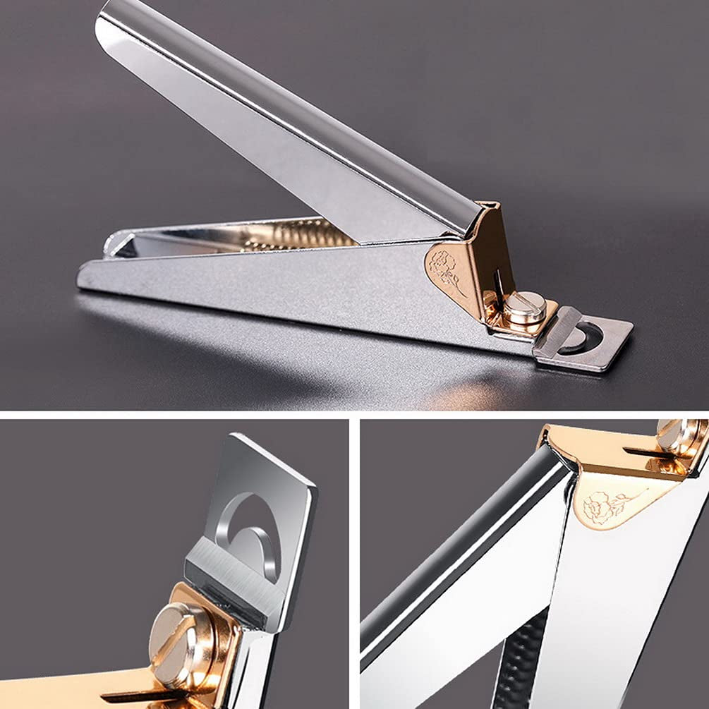 Professional Acrylic Nail Tips Clippers, Nail Tip Cutter Trimmer Nail Tools with Cuticle Pusher Peeler for Acrylic Nails Manicure Pedicure Sharp Rustproof Nail Art Tool Home DIY Use (Silver) Health & Beauty > Personal Care > Cosmetics > Cosmetic Tools > Nail Tools Pengxiaomei   
