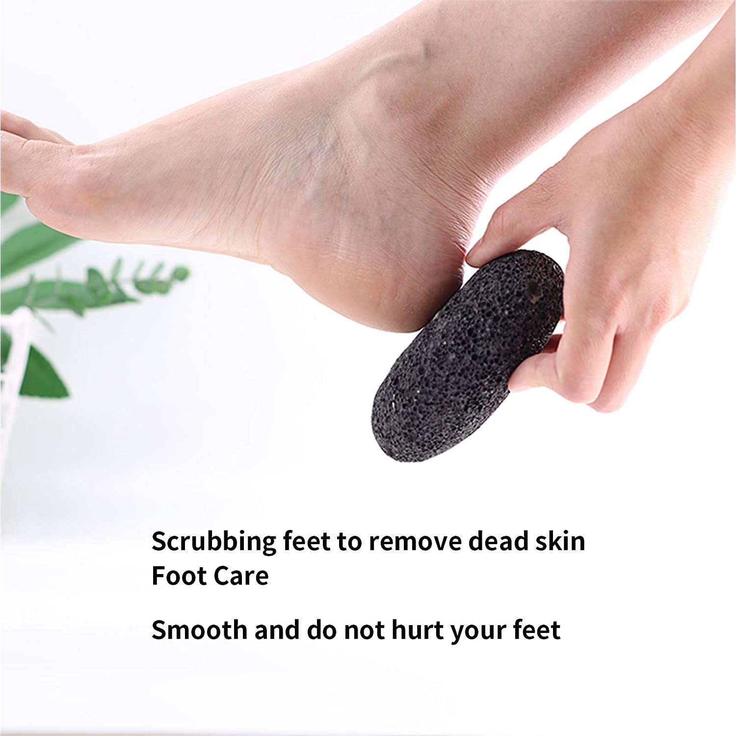 Symlis Natural Pumice Stone for Feet - Lava Callus Remover Feet - Health Foot Care - Pedicure Exfoliation Tool - Great for Corn Dead Skin Remover for Feet and Hands (2 Packs) Health & Beauty > Personal Care > Foot Care Symlis   