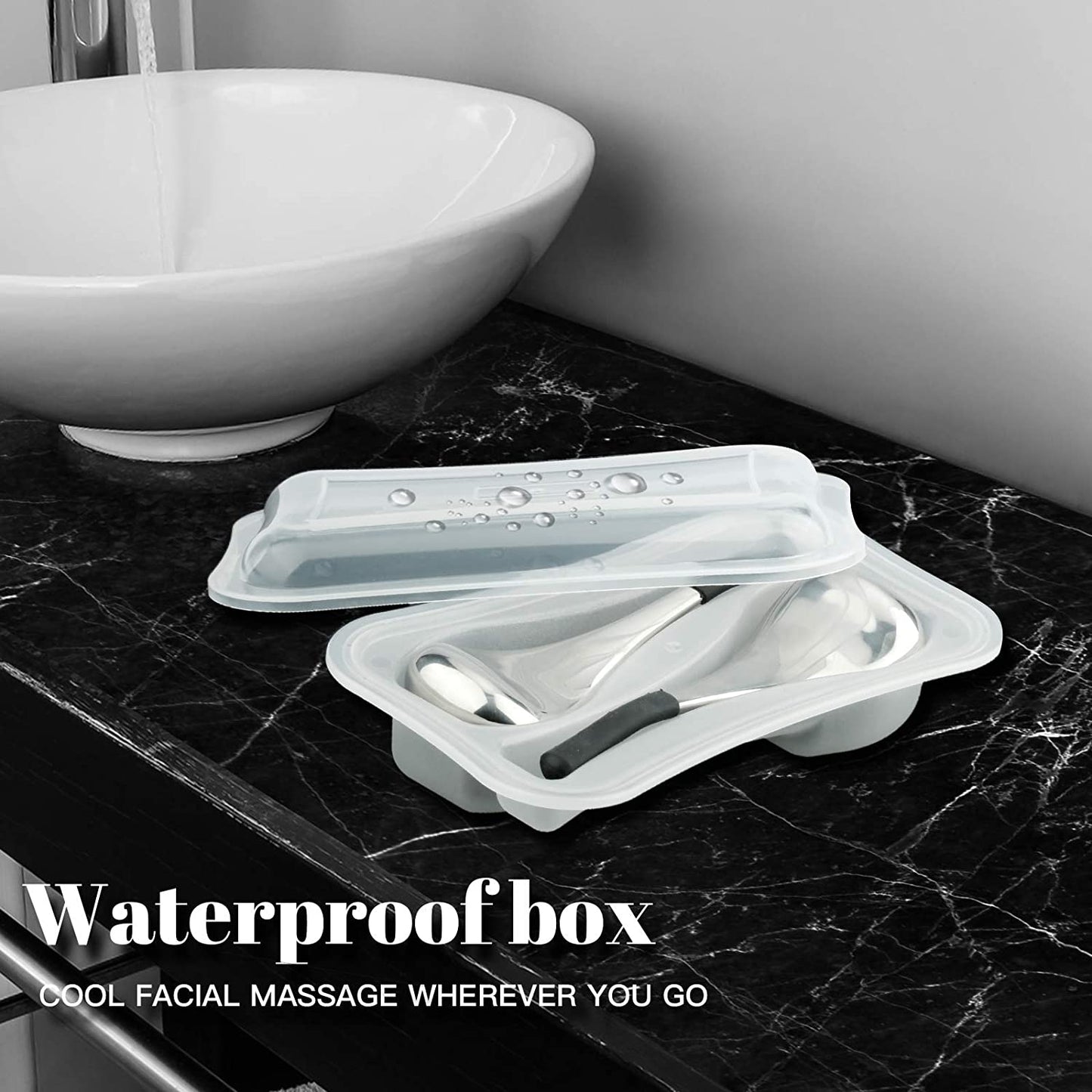 VXDAS Cryo Sticks, Stainless Steel Facial Massage,Ice Globes Cooling Roller Tool Cold for Neck Eyes anti Puff anti Aging Treatment Wands Health & Beauty > Personal Care > Cosmetics > Cosmetic Tools > Skin Care Tools VXDAS   