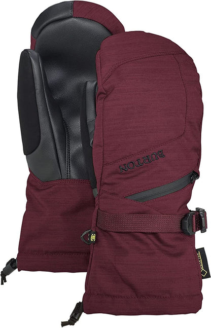 Burton Gore-Tex Mittens Womens Apparel & Accessories > Clothing Accessories > Gloves & Mittens Burton Snowboards Port Royal Heather New X-Small 