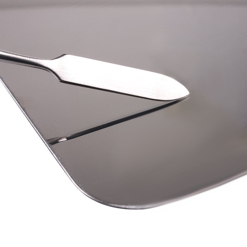 Goege Pro Stainless Steel Cosmetic Makeup Palette Spatula Tool (L5.9*W3.9 Inch) Health & Beauty > Personal Care > Cosmetics > Cosmetic Tools > Makeup Tools GOEGE   