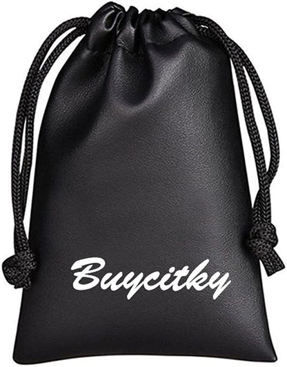 Buycitky 18K White Gold Plated Multicolor Black Cubic Zirconia Stud Earrings for Women Teen Girls Jewelry Apparel & Accessories > Jewelry > Earrings Buycitky   