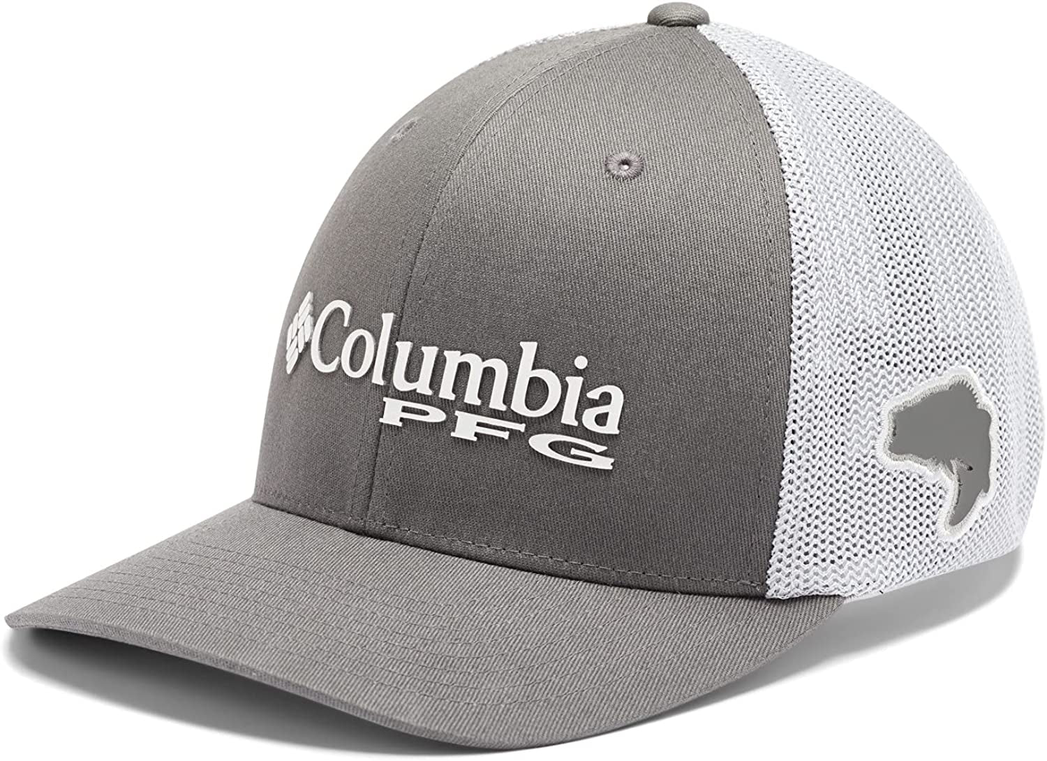 Columbia Women'S PFG Logo Mesh Ball Cap-High Crown Apparel & Accessories > Clothing Accessories > Hats Columbia Grill, Bass Large-X-Large 