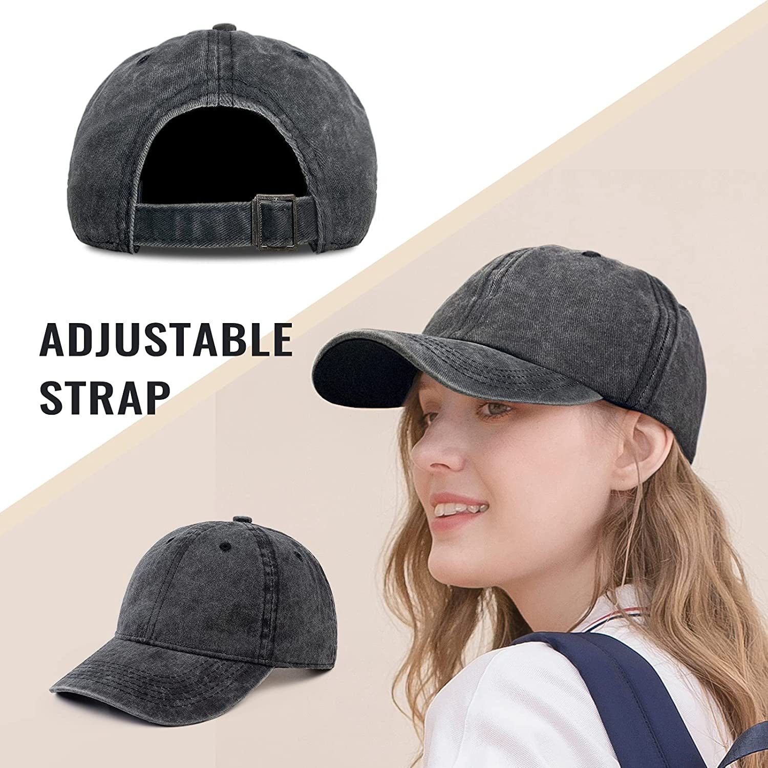 Baseball Cap Gorras Para Hombres Originales Women Black Ball Cap Mujer Womens Hats Baseball Caps Fitted Cachuchas Para Hombre Apparel & Accessories > Clothing Accessories > Hats KLYJI   