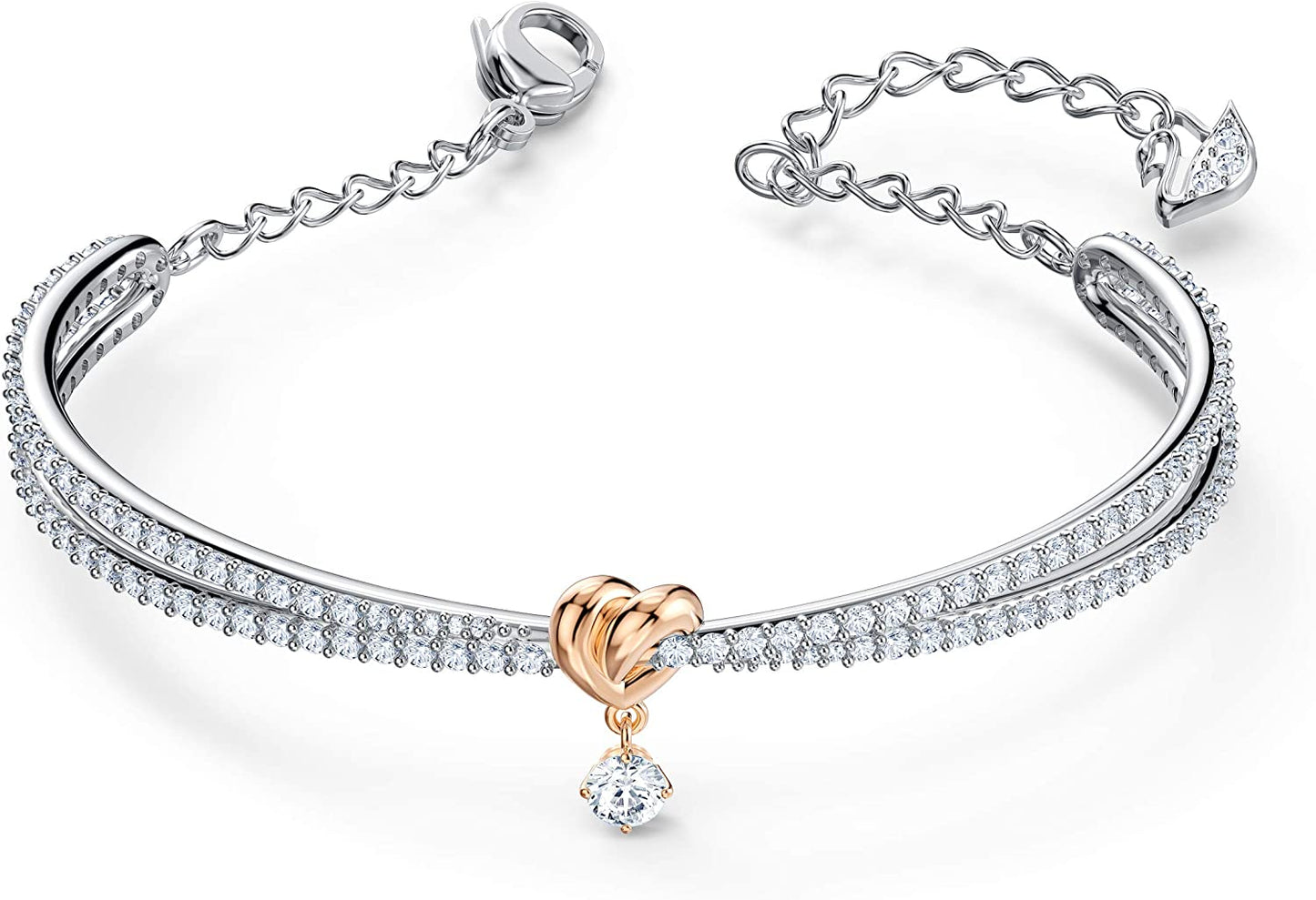 SWAROVSKI Lifelong Heart Crystal Jewelry Collection, Rose Gold & Rhodium Tone Finish Apparel & Accessories > Jewelry > Jewelry Sets SWAROVSKI   