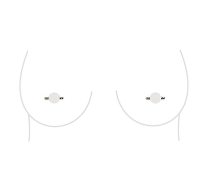 Non-Piercing Nipple Ring Magnetic Barbell Stud Fake Body Jewelry for Women (B - Black (Regular)) Apparel & Accessories > Jewelry > Body Jewelry All Body Art A - Mini (Silver)  