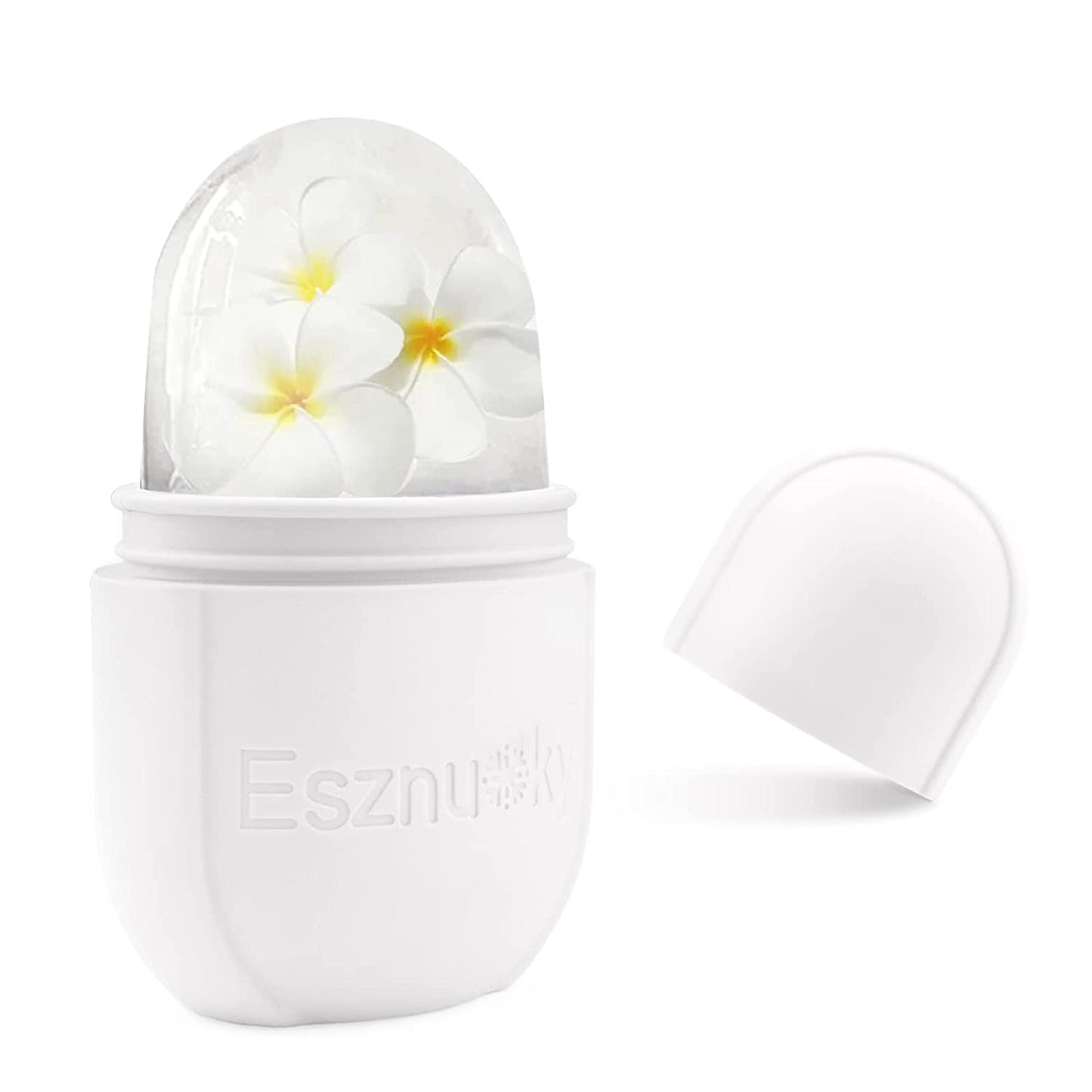 Ice Roller for Face Eye and Neck, Esznuoky Facial Beauty Ice Mold for Brighten Skin & Enhance Your Natural Glow, Cold Therapy Massage Tool for Shrink Pores, Reduce Acne (Pink) Health & Beauty > Personal Care > Cosmetics > Cosmetic Tools > Skin Care Tools Esznuoky White  
