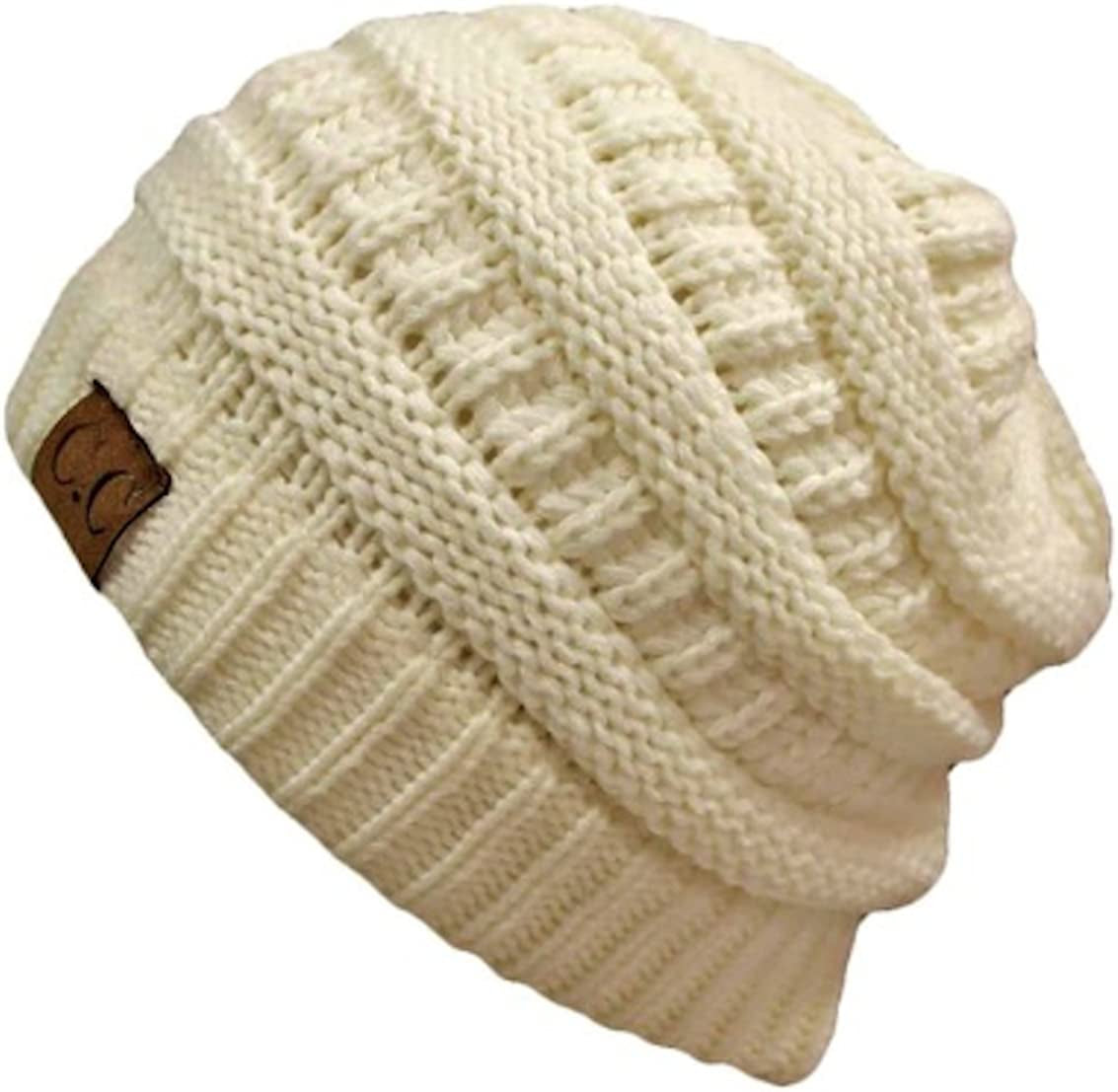 C.C Women'S Beanie Apparel & Accessories > Clothing Accessories > Hats C.C Winter White One Size 
