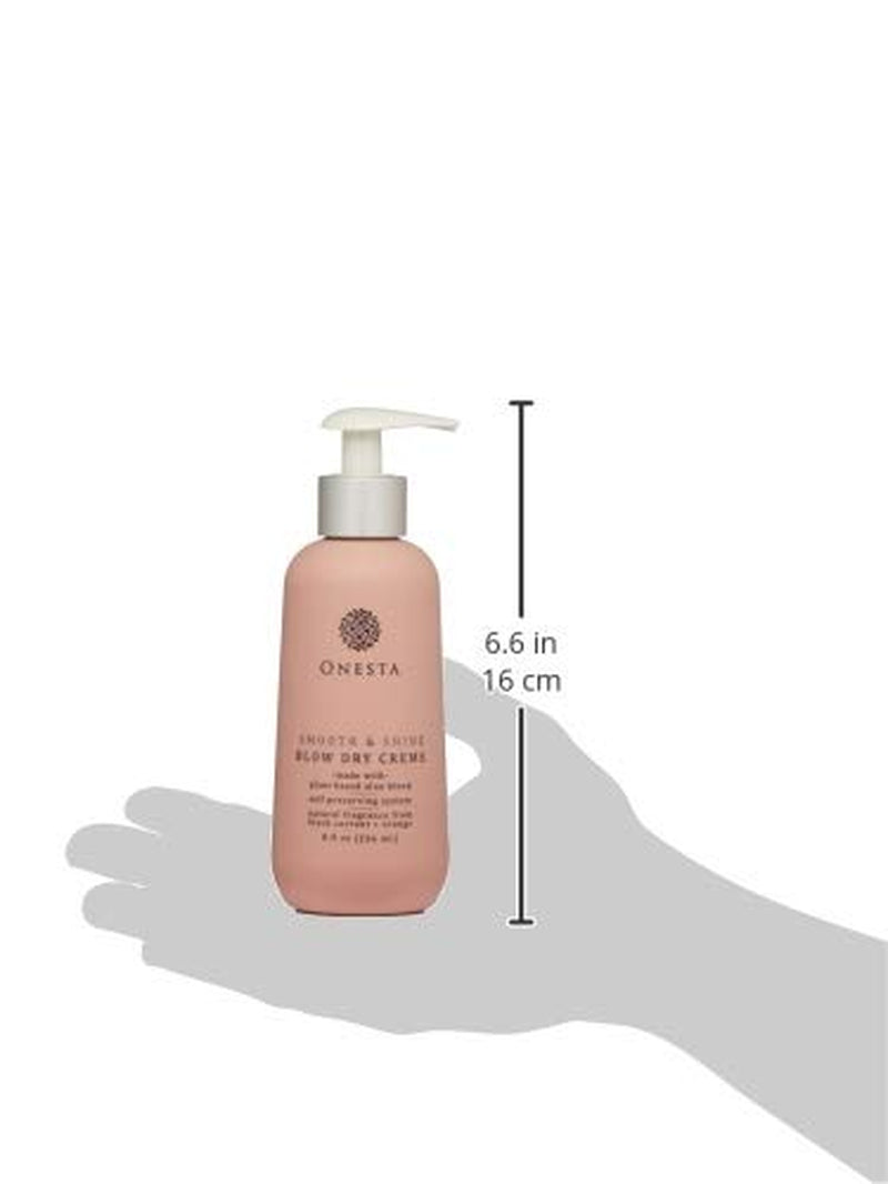 Onesta Hair Care Plant Based Smooth and Shine Blow Dry Crème Hair Protector, 8 Ounces (Pack of 1) Health & Beauty > Personal Care > Hair Care Onesta Hair Care   