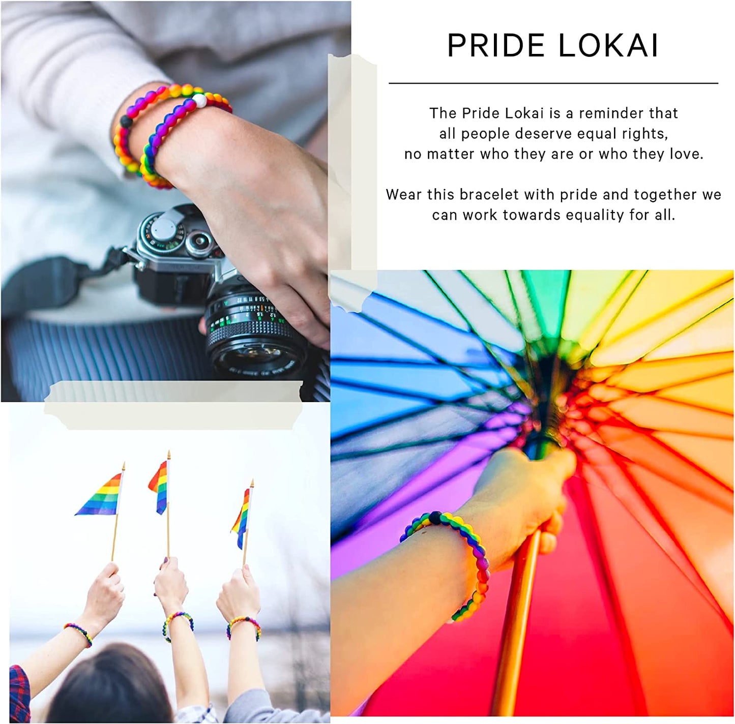 Lokai Pride Cause Collection Bracelet Apparel & Accessories > Jewelry > Bracelets Lokai   