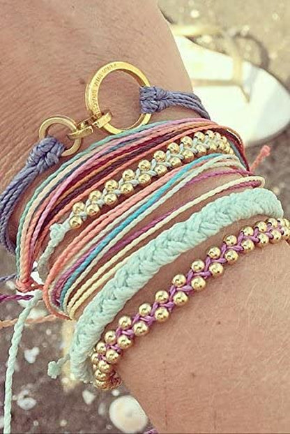 Pura Vida Anklet 100% Waterproof, Wax-Coated with Iron-Coated Copper Charm Apparel & Accessories > Jewelry > Anklets Pura Vida   
