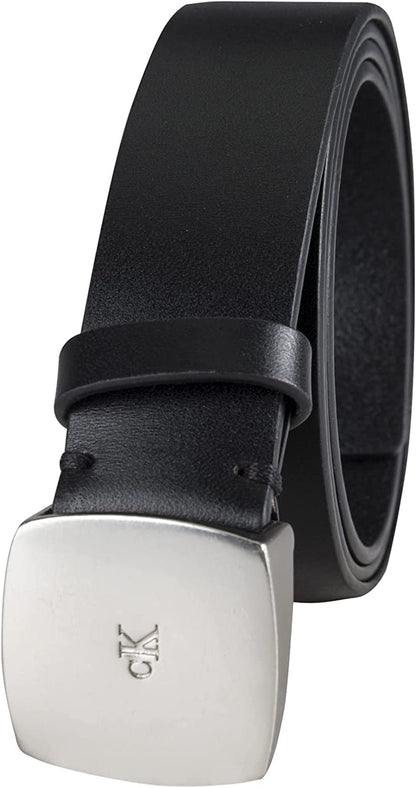 Calvin Klein Women'S Dress Casual Fashion Belts and Belt Bags Apparel & Accessories > Clothing Accessories > Belts Calvin Klein Black Buckle Small 