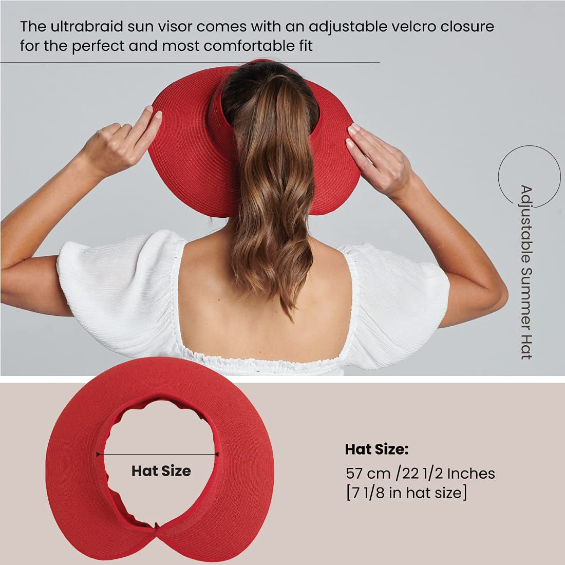 San Diego Hat Company Women'S UBV002OSRED, Red, One Size Apparel & Accessories > Clothing Accessories > Hats San Diego Hat Co.   