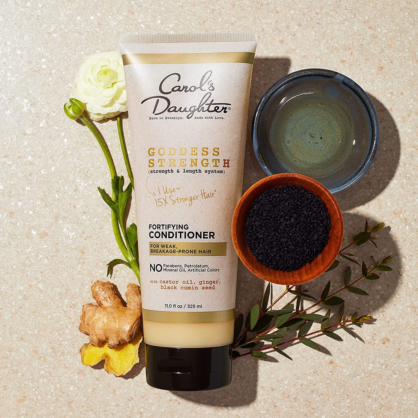 Carol'S Daughter Goddess Strength 4 Full Size Products Hair Care Set - Sulfate Free Shampoo, Conditioner, Leave In, Scalp & Hair Oil Treatment- for Curly, Natural Hair Health & Beauty > Personal Care > Hair Care Carol's Daughter   