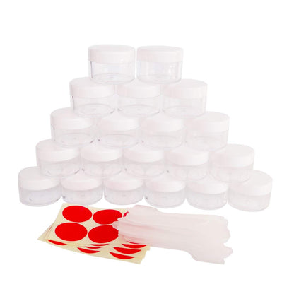 Greatforu 50Pcs Cosmetic Spatula for Face Cream Stick Plastic Frosted Tip Spoon Disposable Makeup Tool for Easy Mixing, Sampling, Waxing DIY Beauty Tools, 3.2'' X 0.6'', Clear, Pink, Purple Health & Beauty > Personal Care > Cosmetics > Cosmetic Tools > Skin Care Tools GreatforU 20pcs 15ml White  