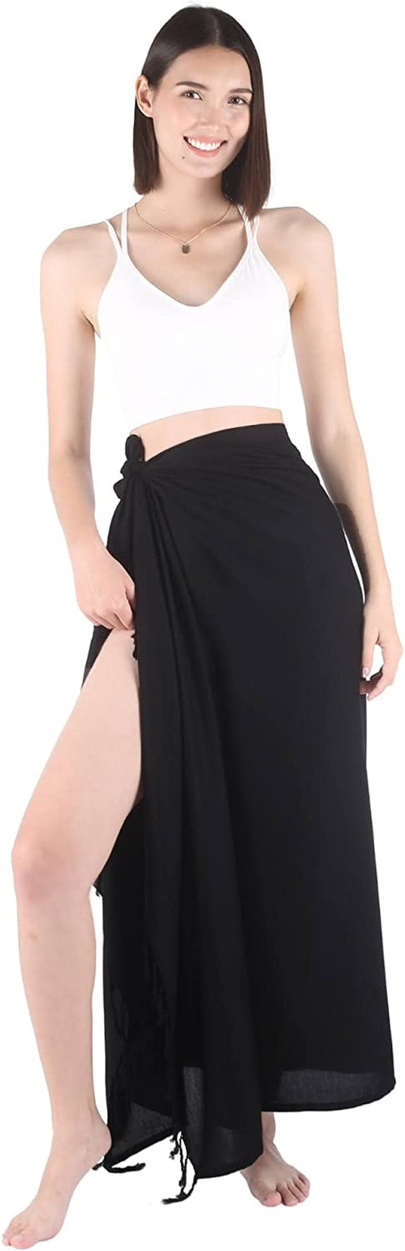Gypsy Gal Pashmina Shawls and Wraps Scarves for Women in Large Soft Silky Rave Scarf Apparel & Accessories > Clothing Accessories > Scarves & Shawls GYPSY GAL Plain Black Medium 