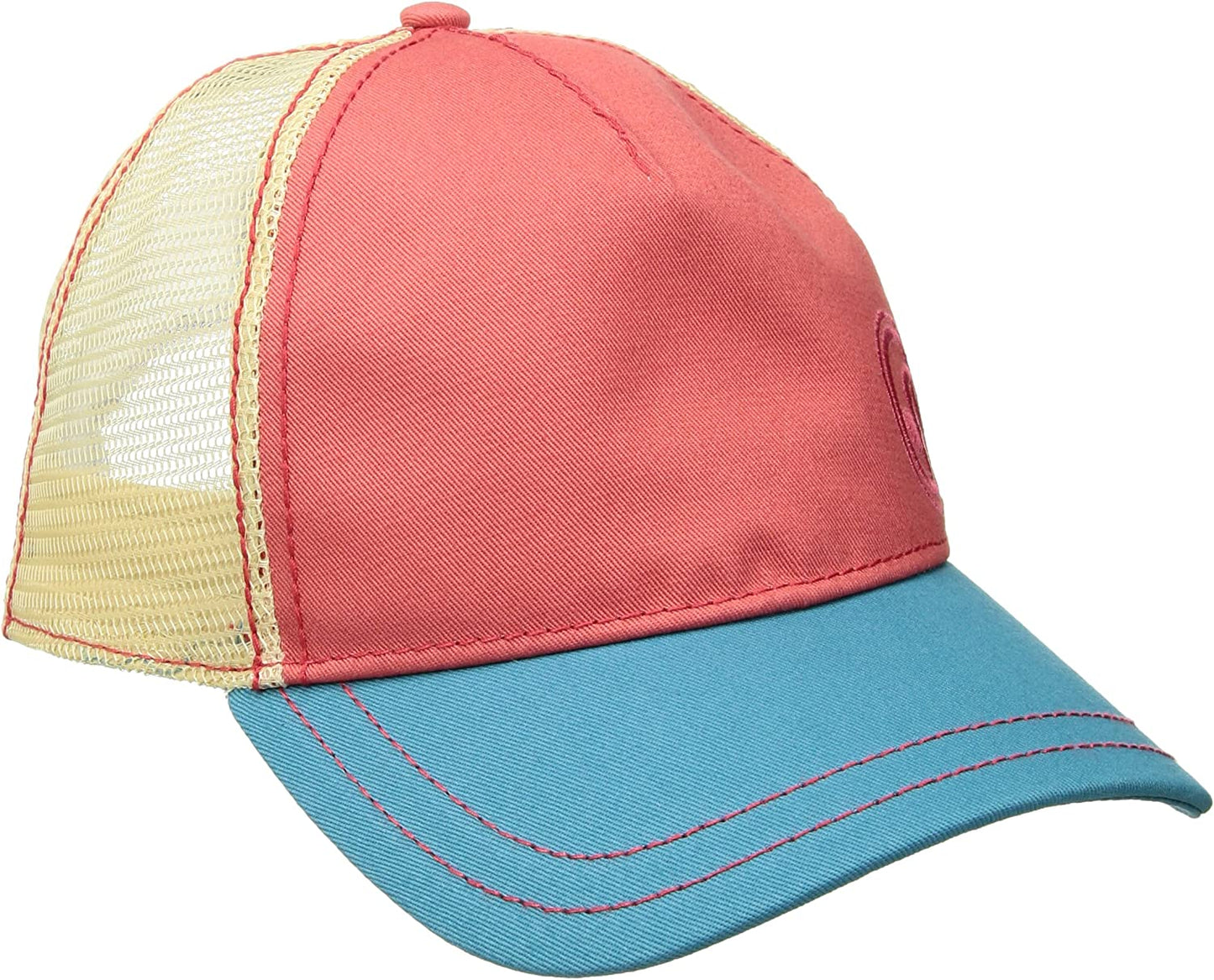 Pistil Women'S Buttercup Trucker Hat Apparel & Accessories > Clothing Accessories > Hats pistil Coral Buttercup Trucker Hat 