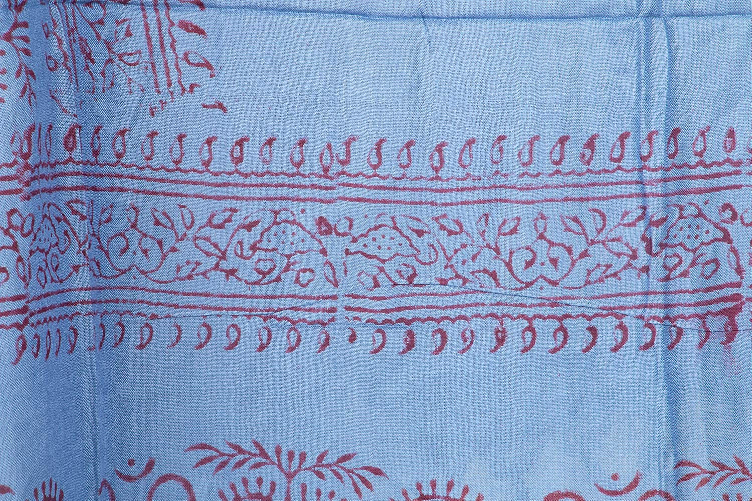 Large Om Scarf Wrap Yoga Soft Cotton Mix Hand Printed Boho Bohemian White Black Yellow Apparel & Accessories > Clothing Accessories > Scarves & Shawls Tribe Azure   