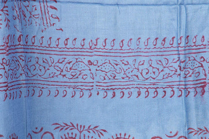 Large Om Scarf Wrap Yoga Soft Cotton Mix Hand Printed Boho Bohemian White Black Yellow Apparel & Accessories > Clothing Accessories > Scarves & Shawls Tribe Azure   