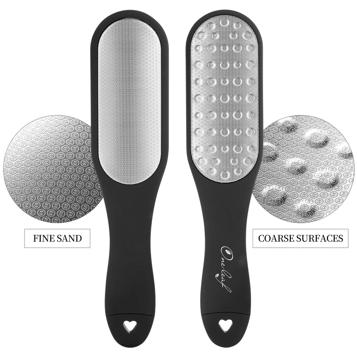 Oneleaf Colossal Pedicure Callus Remover and Double-Sided Foot Rasp Foot File, Foot Care Metal Surface Tool to Remove Hard Skin, for Wet and Dry Feet, Suigical Grade Stainless Steel File… Health & Beauty > Personal Care > Foot Care oneleaf   