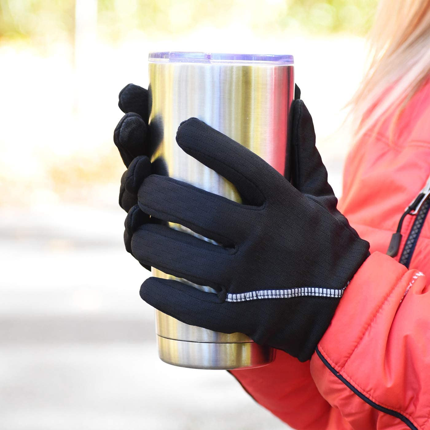 C9 Champion Womens Lightweight Running Glove with Touchscreen Technology Apparel & Accessories > Clothing Accessories > Gloves & Mittens C9 Champion   