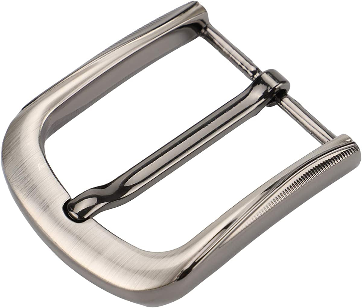 Mcfanbe 1.5 Inches (38-40 Mm) Belt Buckle Single Prong Square Replacement Buckle for Men Women Belt Apparel & Accessories > Clothing Accessories > Belt Buckles McFanBe Grey03  