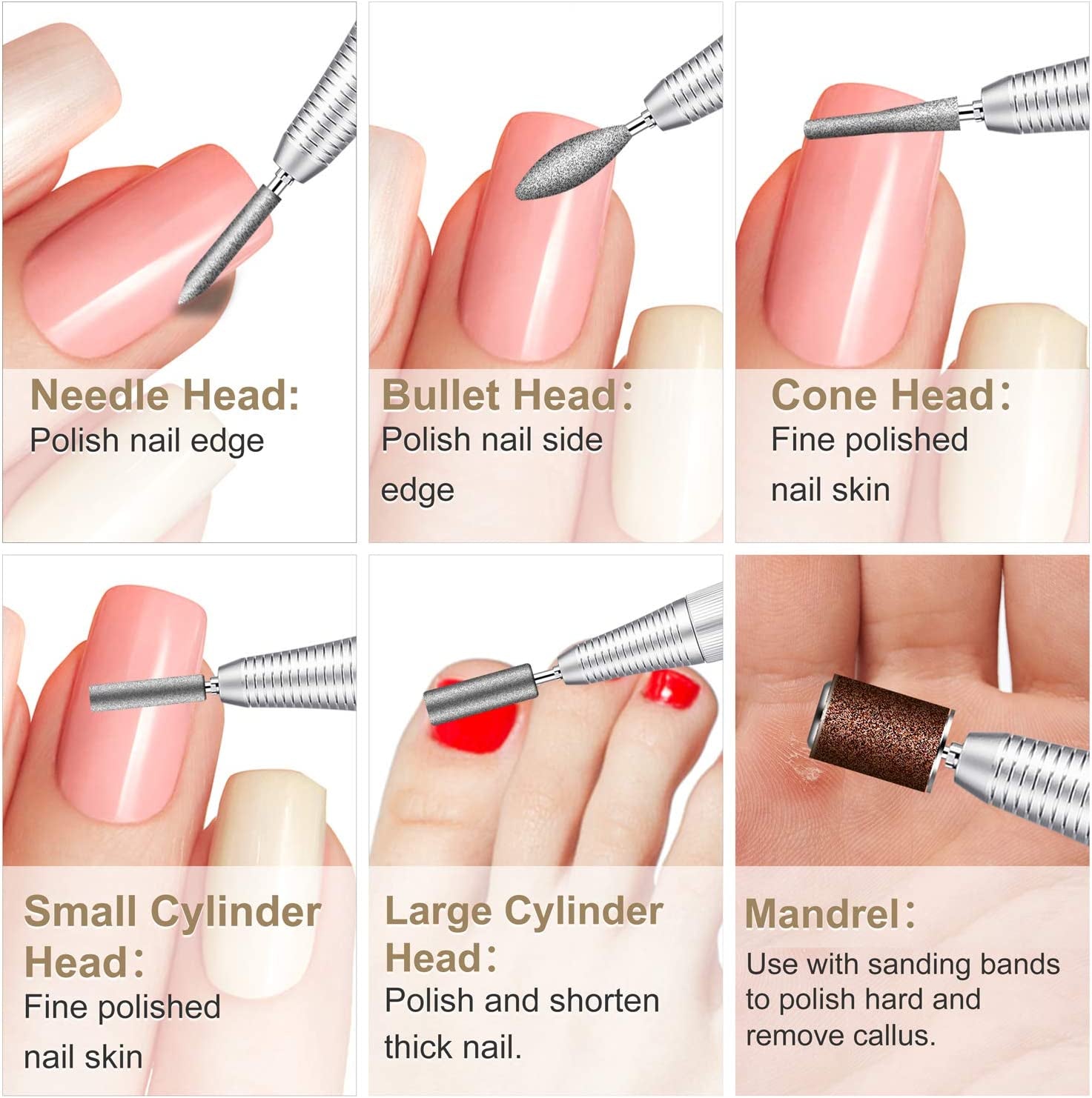 LONOOE Electric Acrylic Nail Drill Machine-Upgraded 30000Rpm High-Speed Rechargeable Efile Electric Nail Drill Set for Acrylic Gel Nails,Professional Electric Grinder Tool for Salon Use or Home DIY Health & Beauty > Personal Care > Cosmetics > Cosmetic Tools > Nail Tools UiiWout wecd   