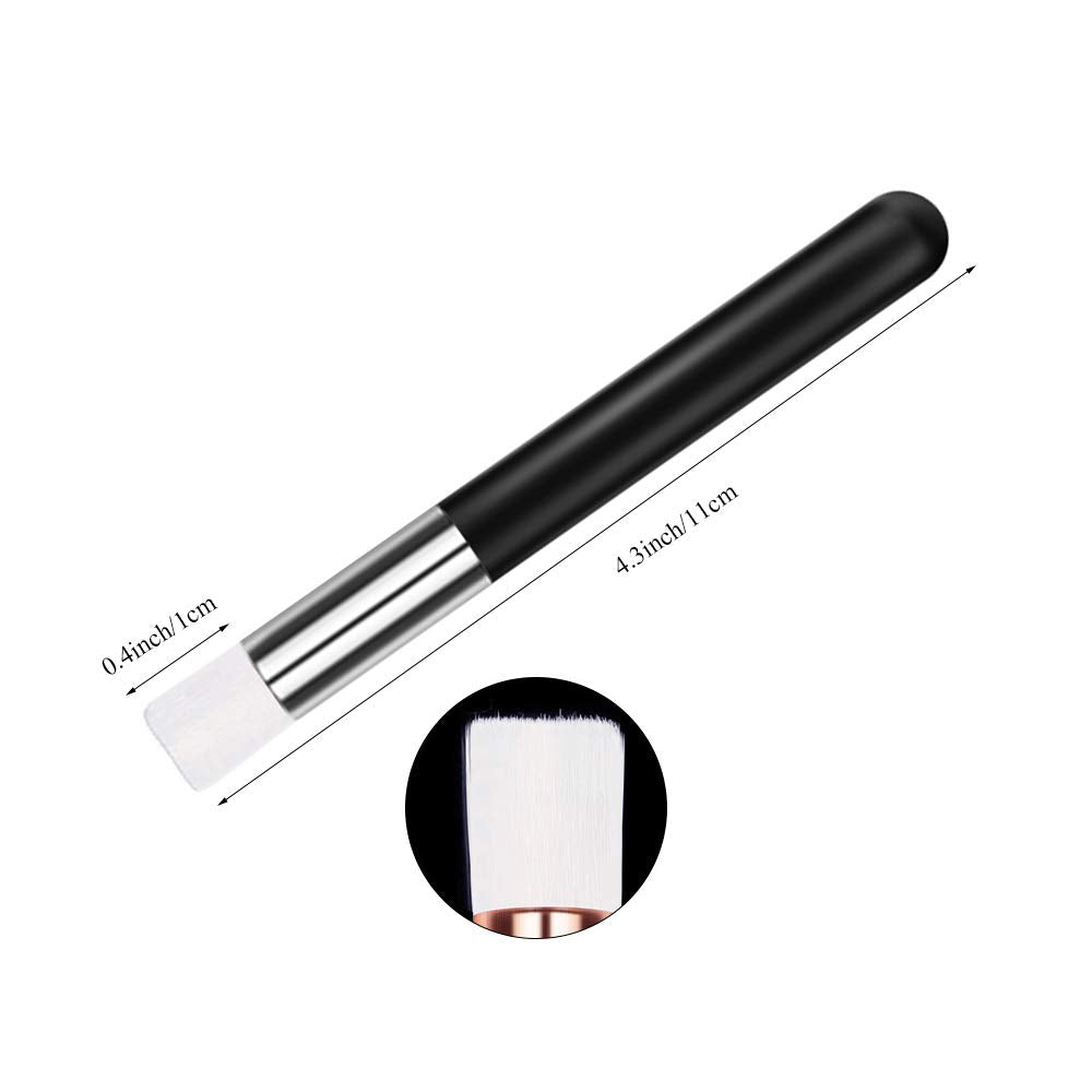 Eyelash Cleaning Brush 6 Pcs Lash Extension Cleanser Shampoo Soft Makeup Brushes for Blackhead Remover Tool Nose Washing Mascara Brushes Wands,Black Silver Health & Beauty > Personal Care > Cosmetics > Cosmetic Tools > Makeup Tools Camille Donahue   