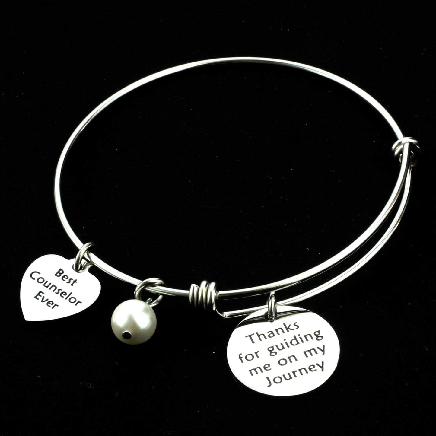 Kivosliviz Counselor Gifts Thank You Gifts for Counselors Best Counselor Ever School Counselor Jewelry Apparel & Accessories > Jewelry > Bracelets Anrrion   