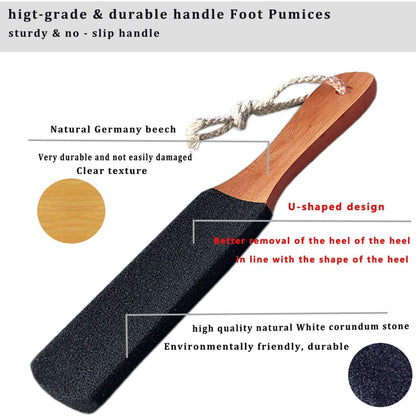 Kinepi Foot Scrubber Pedicure Foot File Pumice Stone,Professional Pedicure Supplies Callus Remove Cracked Heels,Dead Skin,Corn,Scraper File Foot Care Foot Rasp Massage Brush Tools Kit for Men/Women Health & Beauty > Personal Care > Foot Care Kinepi   