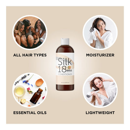 Moisturizing Conditioner for Damaged Dry Hair - Deep Conditioner for Dry Damaged Hair Treatment and Frizz Control with Hair Moisturizer Amino Acids - Sulfate Free Conditioner for Colored Hair Care Health & Beauty > Personal Care > Hair Care Maple Holistics   