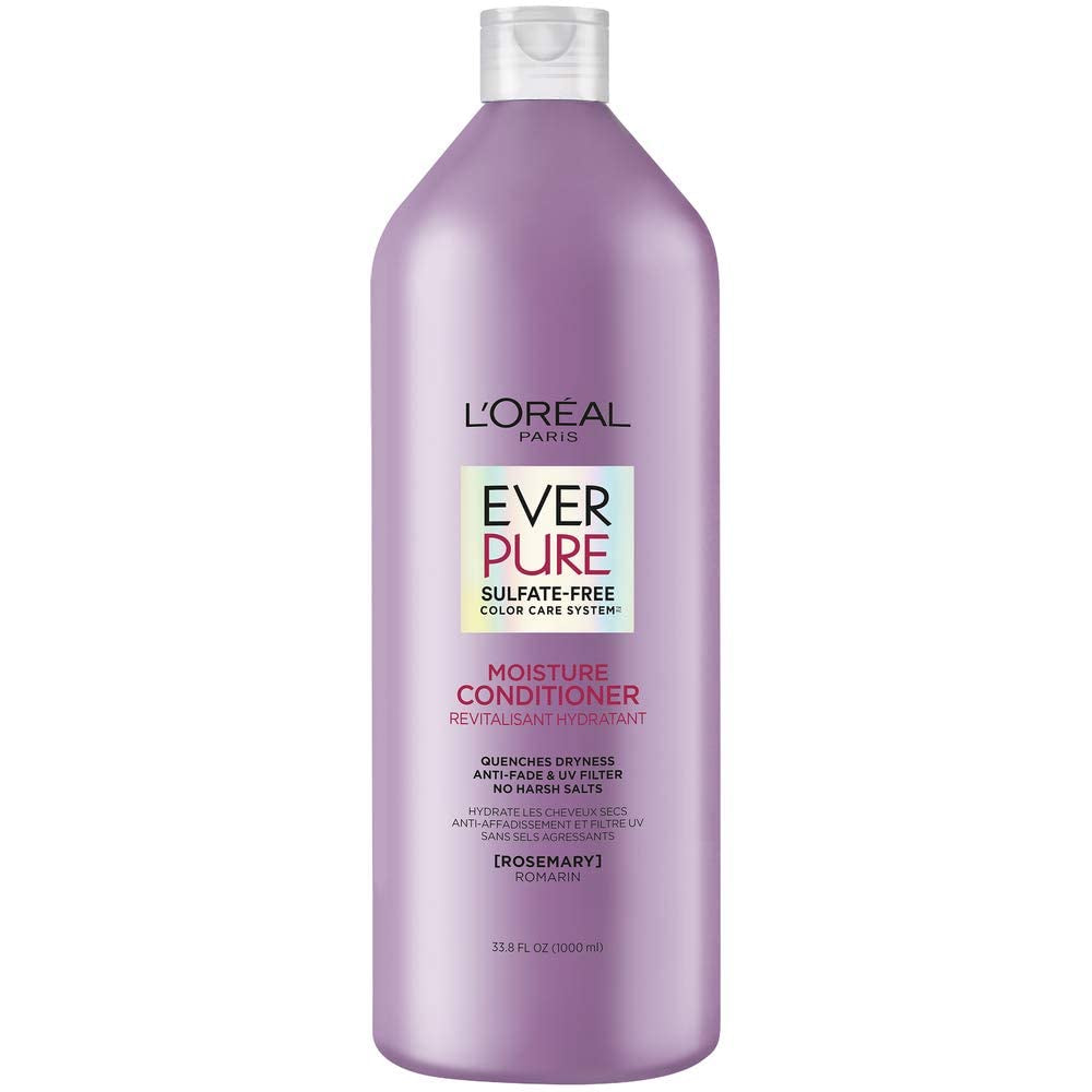 L'Oreal Paris Everpure Moisture Sulfate Free Conditioner for Color-Treated Hair, 8.5 Ounce (Set of 2) Health & Beauty > Personal Care > Hair Care L'Oreal Paris Conditioner 33.8 fl. Oz 
