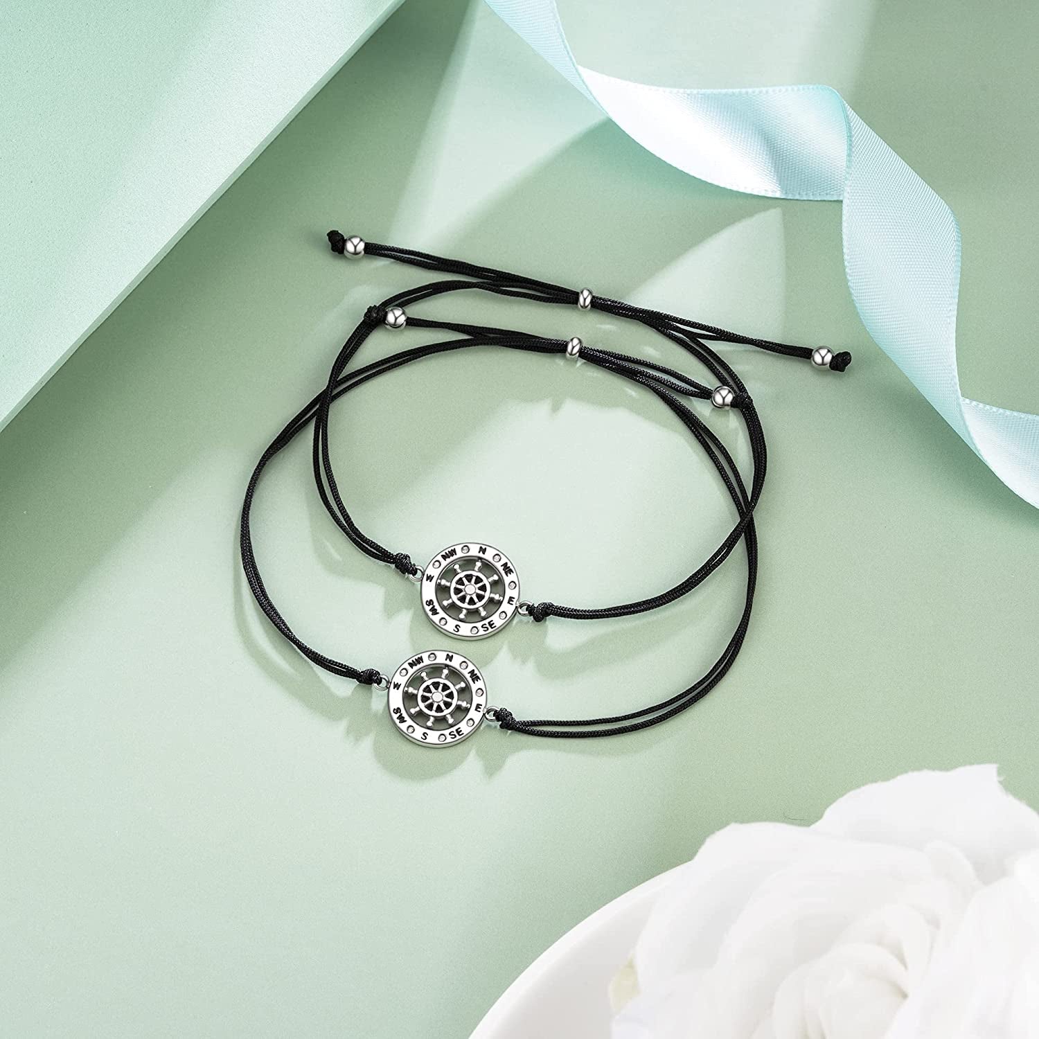 Ppjew Mother and Daughter Bracelet Set Mother'S Day Jewelry Gift from Daughter Mommy and Me Matching Bracelets Back to School Gifts Apparel & Accessories > Jewelry > Bracelets PJan   