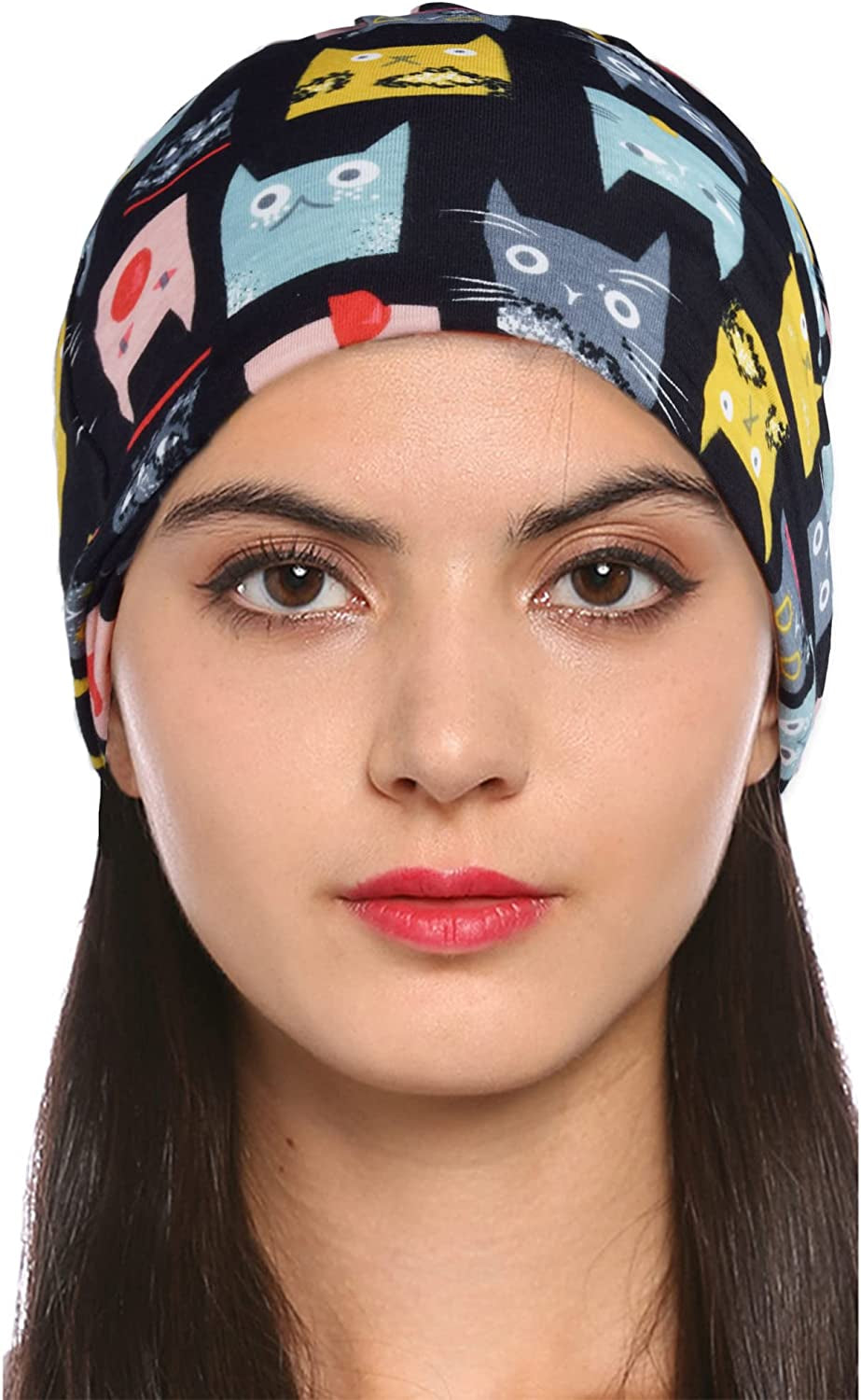 ELLEWIN Cotton Slouchy Beanie Hip-Hop Soft Lightweight Running Beanie Adult Dwarf Hats Chemo Cap for Men Women Apparel & Accessories > Clothing Accessories > Headwear Does Not Apply   