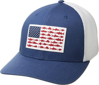 Columbia Women'S PFG Logo Mesh Ball Cap-High Crown Apparel & Accessories > Clothing Accessories > Hats Columbia   
