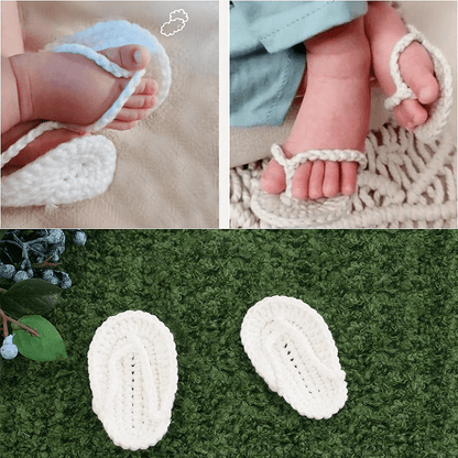 5PCS Newborn Photography Outfits, Baby Bathrobes Bath Towel Outfit with Slippers Photo Props for Girls and Boys Apparel & Accessories > Clothing > Sleepwear & Loungewear > Robes Kylie Max   