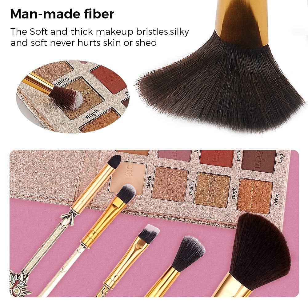 5PCS the Legend of Zelda Makeup Brushes Set, Professional Makeup Tools Eye Shadow Highlight Brush Set, Game Series Makeup Brushes Set for Zelda Fans Health & Beauty > Personal Care > Cosmetics > Cosmetic Tools > Makeup Tools Beita   