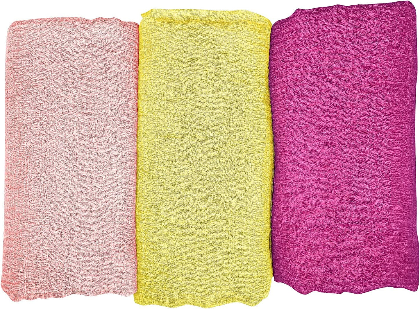 6 PCS Women Scarf Shawl Cotton Hemp for All Season Scarve Wrap Head Scarve, Mixed Color Apparel & Accessories > Clothing Accessories > Scarves & Shawls Axe Sickle   