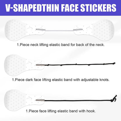 60 PCS Face Lift Tape, V-Line Face Tape Lifting Invisible, Face Lift Tools for Reducing Double Chin, Hiding Wrinkles and Lifting Saggy Skin Health & Beauty > Personal Care > Cosmetics > Cosmetic Tools > Skin Care Tools Feulover   