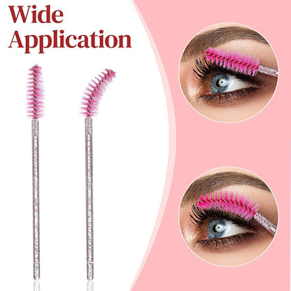 60 Pieces Disposable Mascara Wand Tube Set, 30 Diamond Empty Mascara Tube and 30 Crystal Eyelash Brush Spoolies Makeup Brush Eyebrow Applicator Tool for Lash Exention Supplies (Classic Style) Health & Beauty > Personal Care > Cosmetics > Cosmetic Tools > Makeup Tools Patelai   