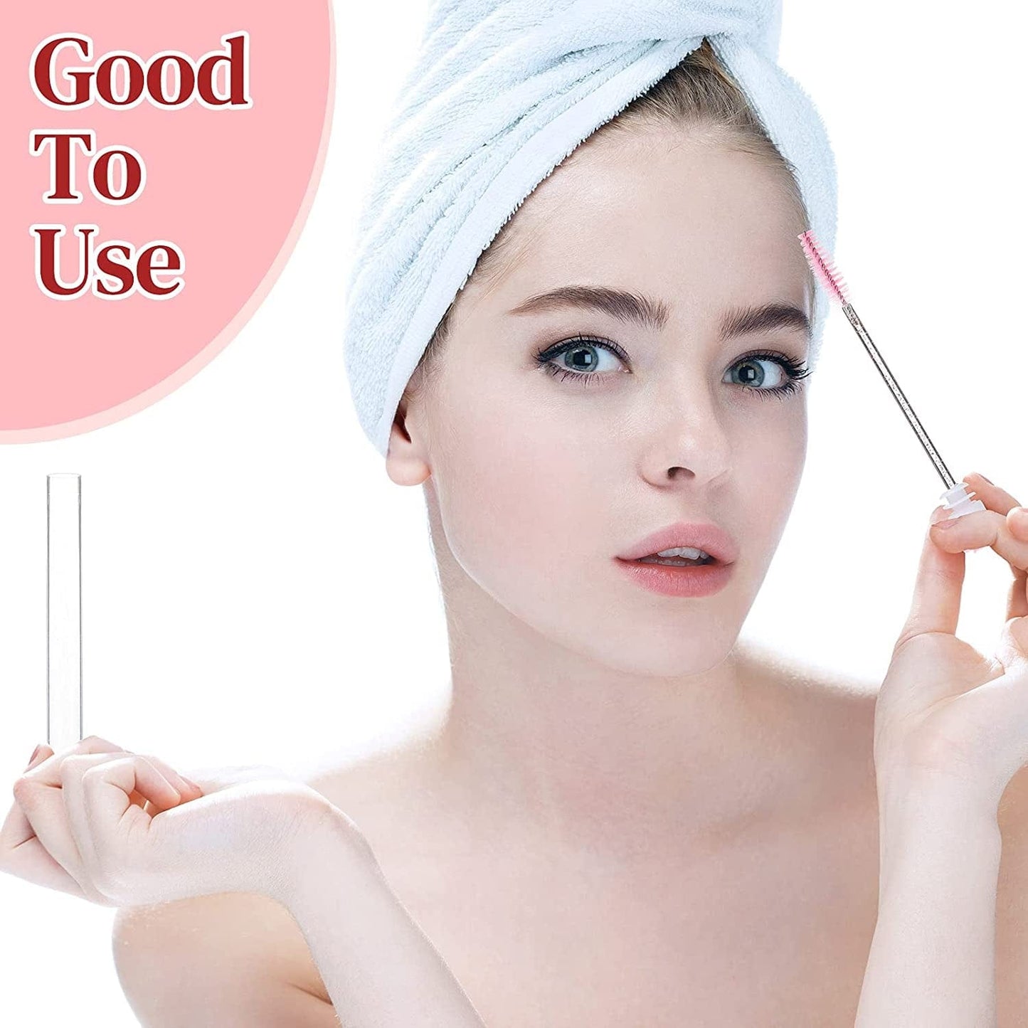 60 Pieces Disposable Mascara Wand Tube Set, 30 Diamond Empty Mascara Tube and 30 Crystal Eyelash Brush Spoolies Makeup Brush Eyebrow Applicator Tool for Lash Exention Supplies (Classic Style) Health & Beauty > Personal Care > Cosmetics > Cosmetic Tools > Makeup Tools Patelai   